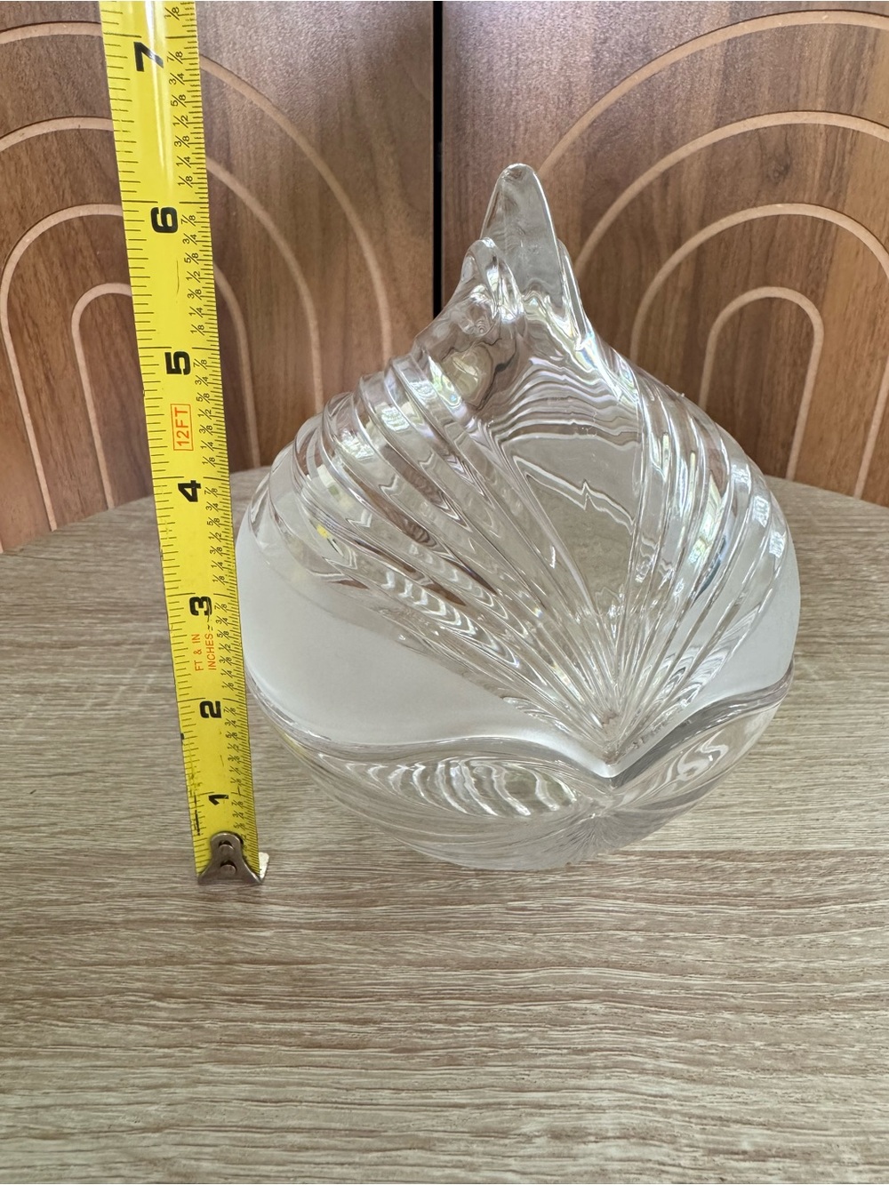 Vintage Studio Silversmiths Germany Lead Crystal Candy Dish with Lid - Picture 5 of 5